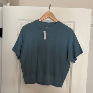 Madewell Green Boxy Short Sleeve Tee